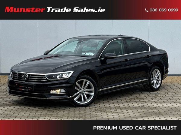 Volkswagen Passat Saloon, Diesel, 2018, Black