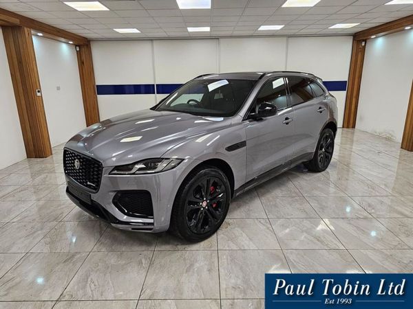 Jaguar F-Pace SUV, Hybrid, 2023, Grey