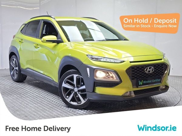 Hyundai KONA MPV, Petrol, 2018, Green