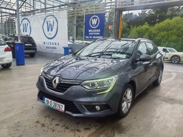 Renault Megane Estate, Petrol, 2019, Grey