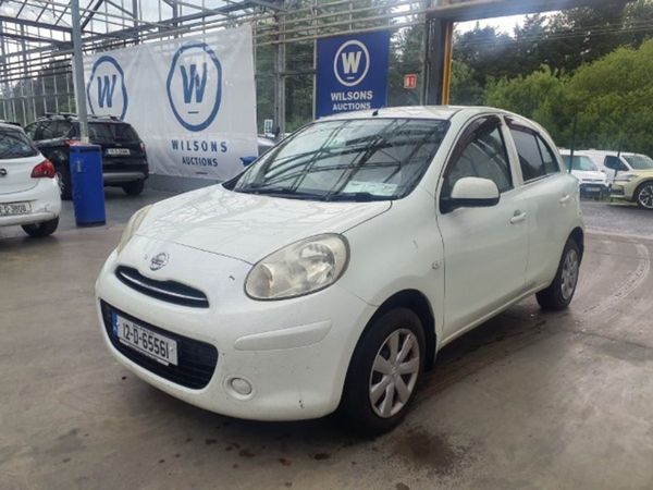 Nissan March Hatchback, Petrol, 2012, White