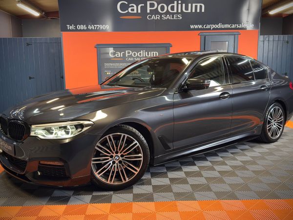 BMW 5-Series Saloon, Diesel, 2018, Grey