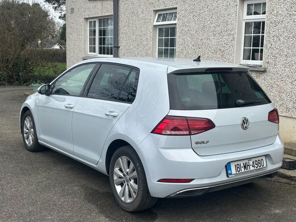Volkswagen Golf Hatchback, Petrol, 2018, Silver