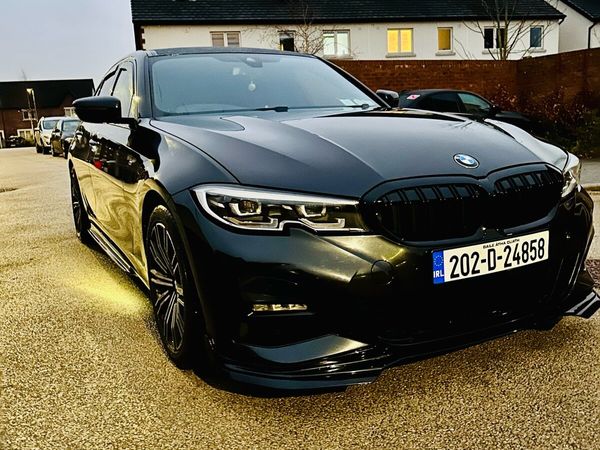 BMW 3-Series Saloon, Petrol Plug-in Hybrid, 2020, Black