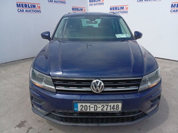Volkswagen Tiguan SUV, Diesel, 2020, Blue