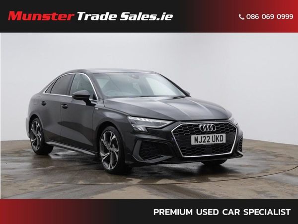 Audi A3 Saloon, Diesel, 2022, Black