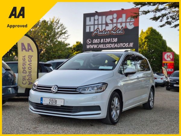 Volkswagen Touran MPV, Petrol, 2018, White