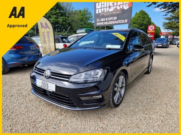 Volkswagen Golf Estate, Petrol, 2015, Black