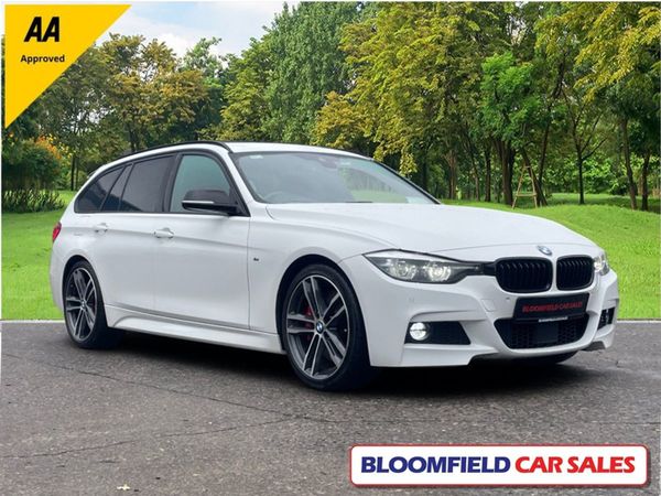 BMW 3-Series Estate, Diesel, 2017, White