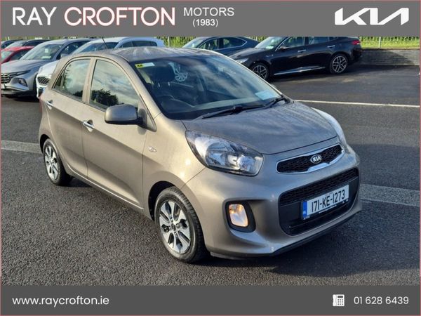 Kia Picanto Hatchback, Petrol, 2017, Grey