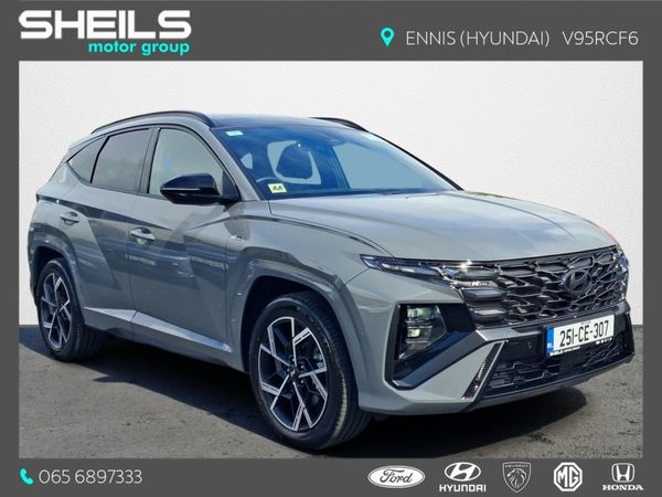Hyundai Tucson SUV, Petrol Plug-in Hybrid, 2025, Grey