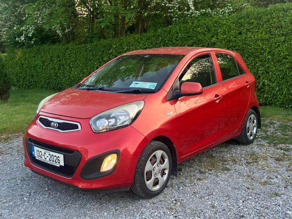Kia Picanto Hatchback, Petrol, 2013, Red
