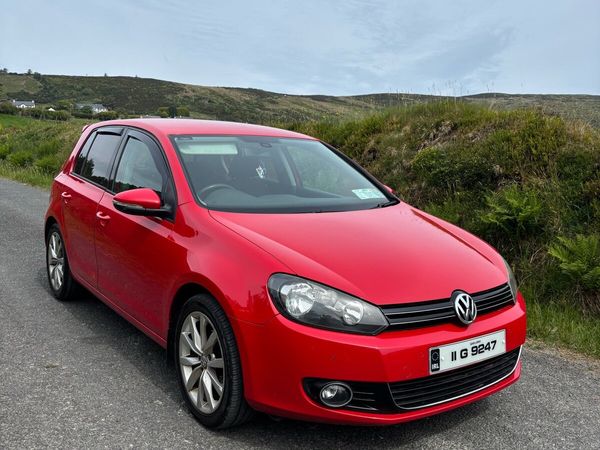 Volkswagen Golf Hatchback, Diesel, 2011, Red