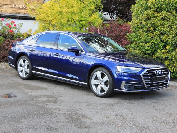 Audi A8 Saloon, Diesel, 2018, Blue