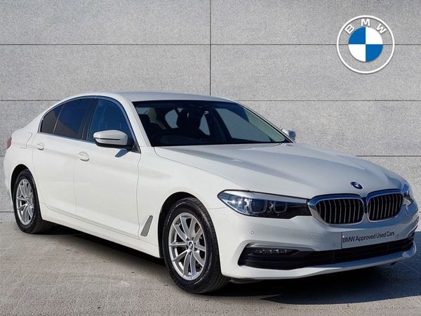 BMW 5-Series Saloon, Diesel, 2019, White