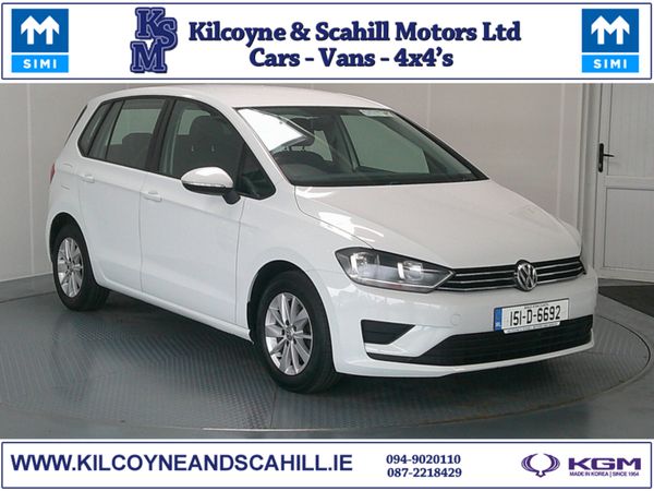 Volkswagen Golf Estate, Diesel, 2015, White