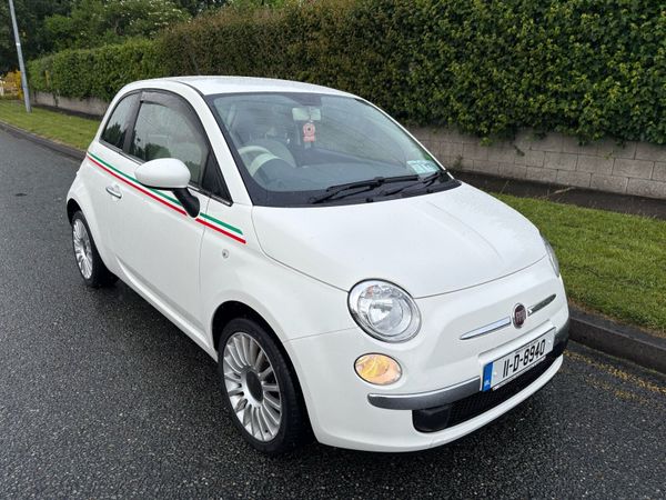 Fiat 500 Hatchback, Petrol, 2011, White