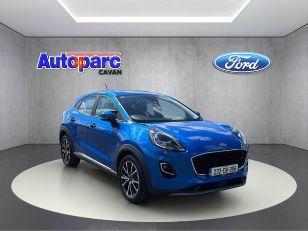 Ford Puma MPV, Petrol Hybrid, 2023, Blue