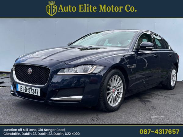 Jaguar XF Saloon, Diesel, 2018, Blue