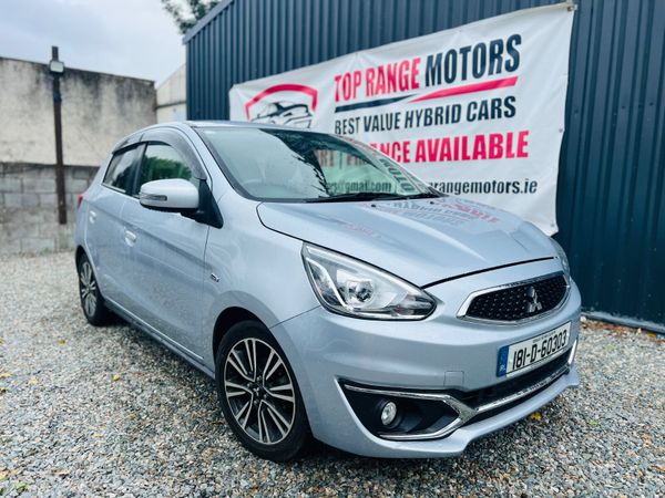 Mitsubishi Mirage Hatchback, Petrol, 2018, Silver
