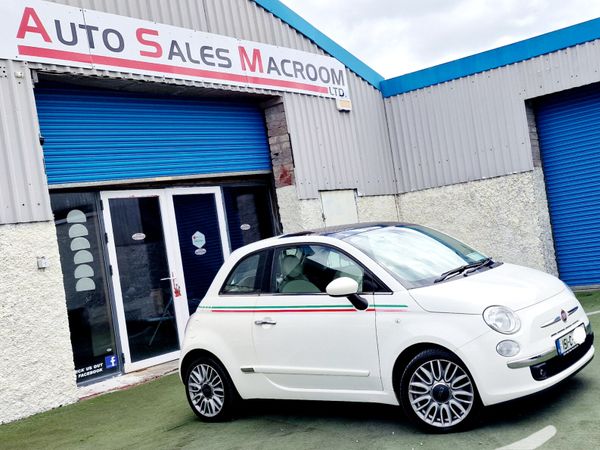 Fiat 500 Hatchback, Petrol, 2015, White