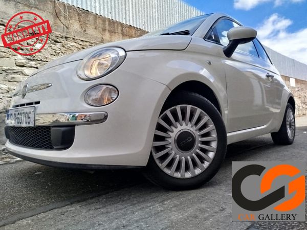 Fiat 500 Hatchback, Petrol, 2012, White
