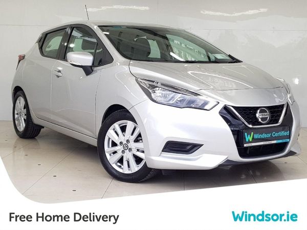 Nissan Micra Hatchback, Petrol, 2021, Silver