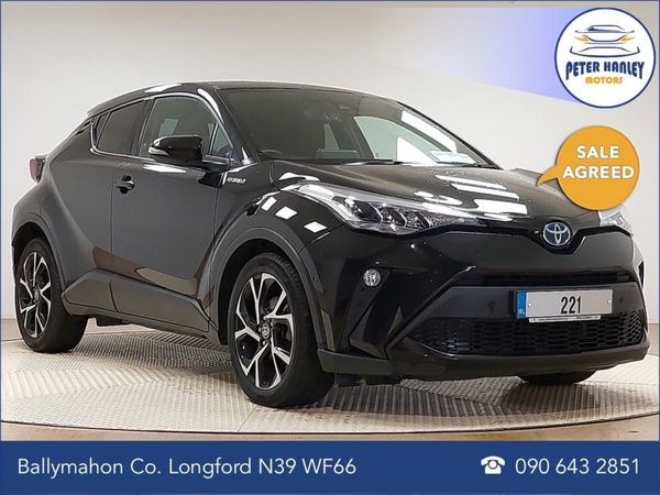 Toyota C-HR SUV, Petrol Hybrid, 2022, Black
