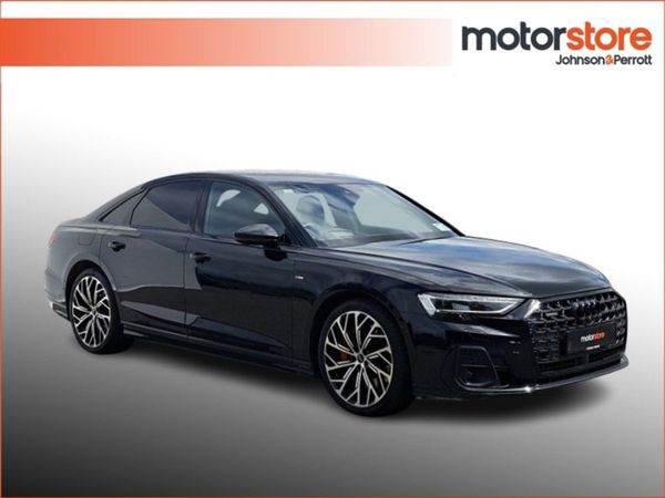 Audi A8 Saloon, Petrol Plug-in Hybrid, 2023, Black
