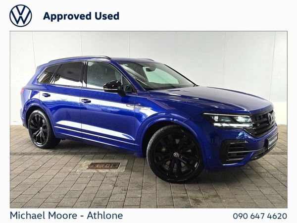 Volkswagen Touareg SUV, Petrol Plug-in Hybrid, 2023, Blue