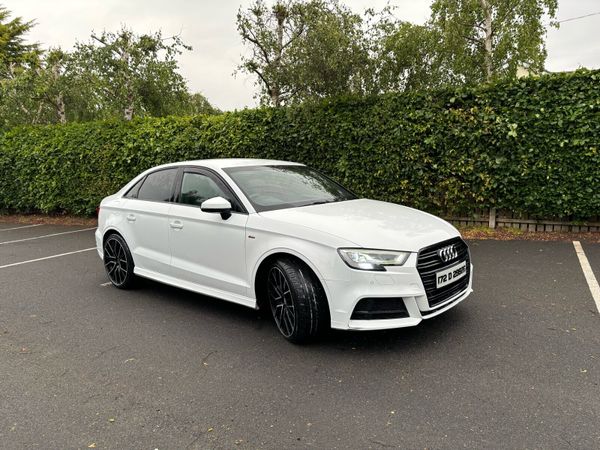 Audi A3 Saloon, Diesel, 2017, White