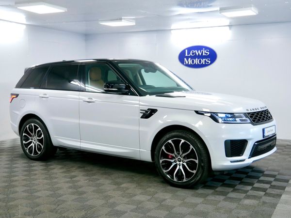 Land Rover Range Rover Sport SUV, Petrol Hybrid, 2022, White