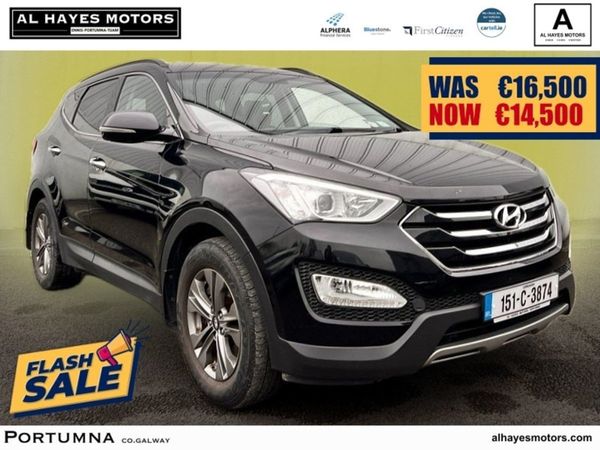 Hyundai Santa Fe SUV, Diesel, 2015, Black