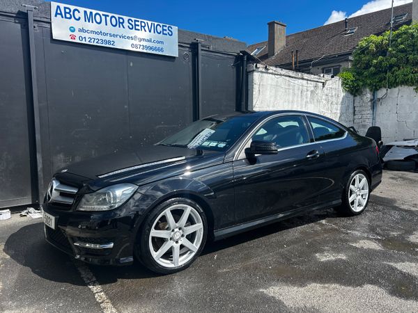Mercedes-Benz C-Class Coupe, Diesel, 2013, Black