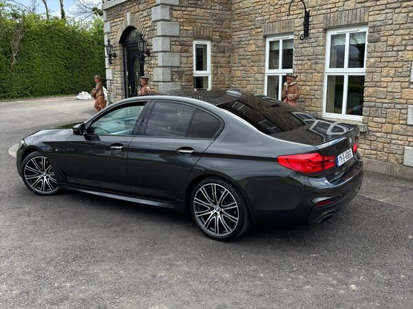 BMW 5-Series Saloon, Petrol, 2017, Grey