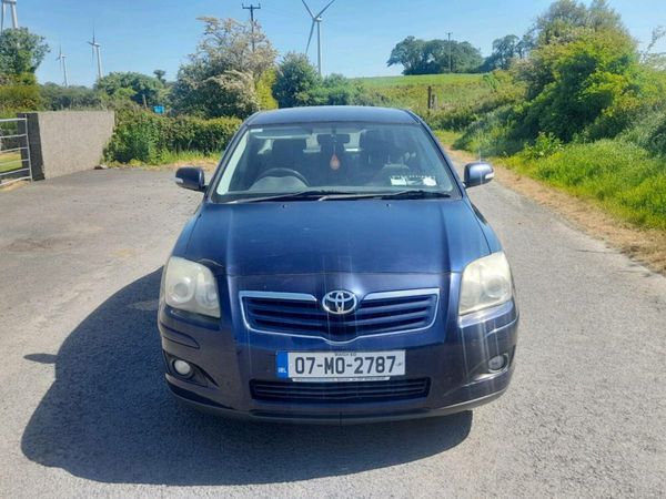 Toyota Avensis Saloon, Petrol, 2007, Blue