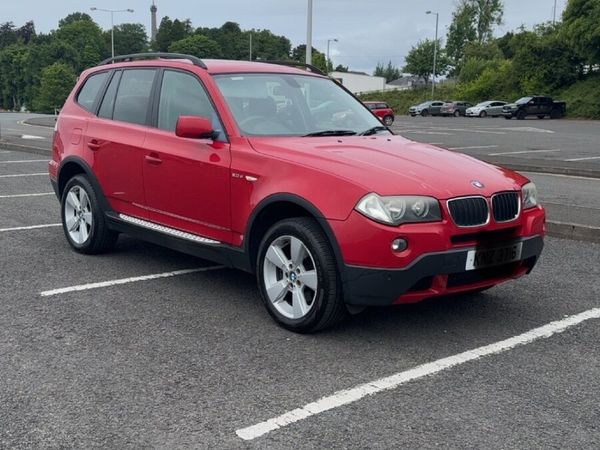 BMW X3 SUV, Diesel, 2007, Red