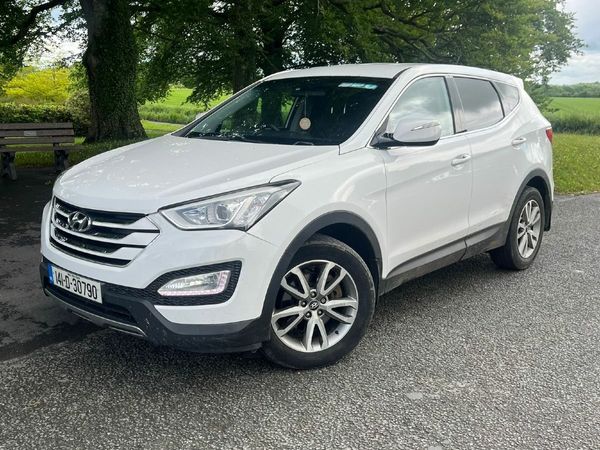 Hyundai Santa Fe SUV, Diesel, 2014, White
