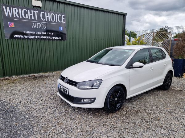 Volkswagen Polo Hatchback, Petrol, 2013, White