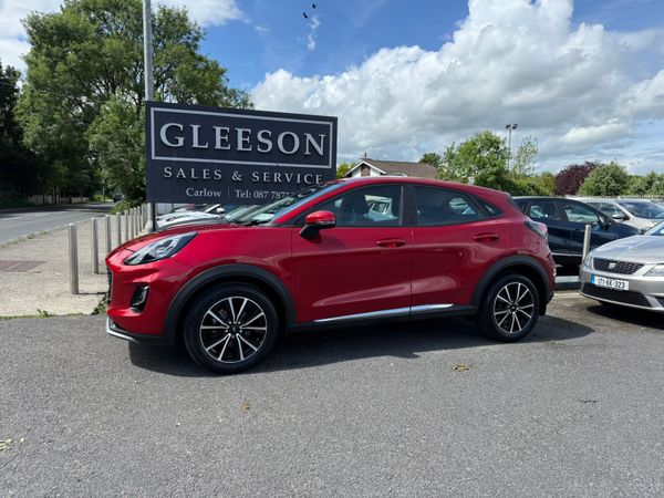 Ford Puma MPV, Petrol Hybrid, 2021, Red