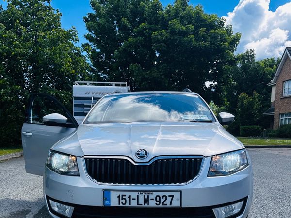 Skoda Octavia Estate, Diesel, 2015, Silver