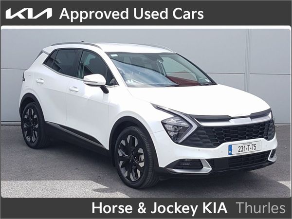 Kia Sportage SUV, Petrol Plug-in Hybrid, 2023, White