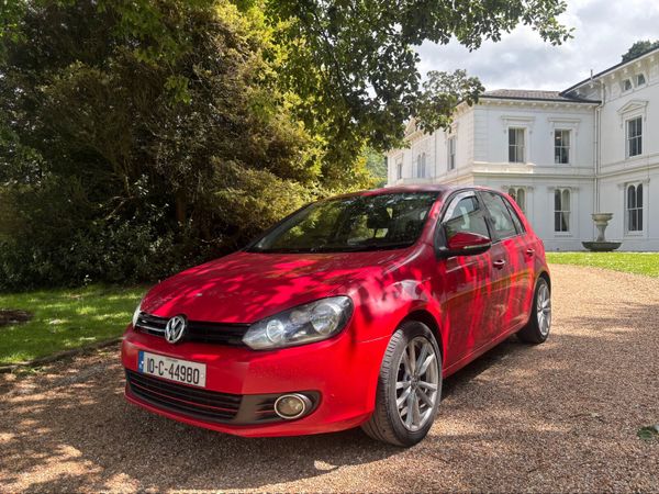 Volkswagen Golf Hatchback, Diesel, 2010, Red