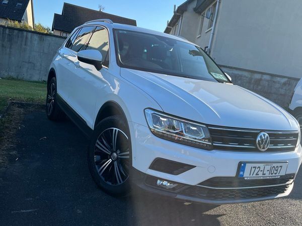 Volkswagen Tiguan SUV, Diesel, 2017, White