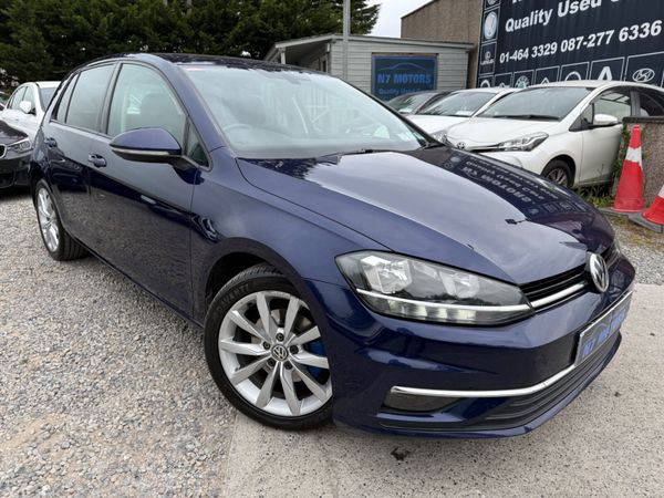 Volkswagen Golf Hatchback, Diesel, 2019, Blue