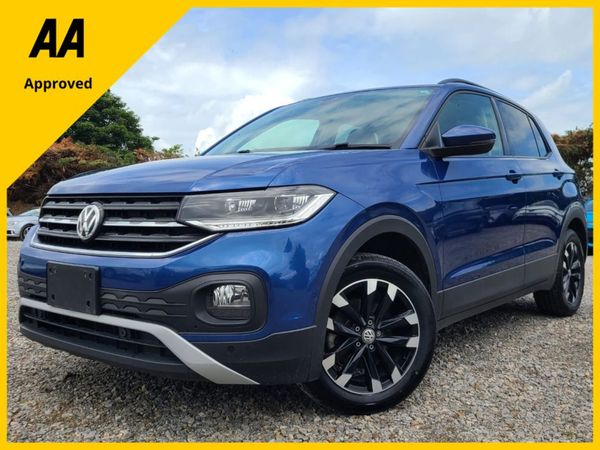 Volkswagen T-Cross SUV, Petrol, 2020, Blue