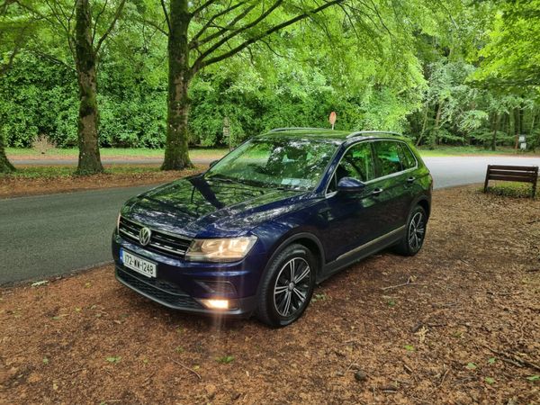 Volkswagen Tiguan SUV, Diesel, 2017, Blue