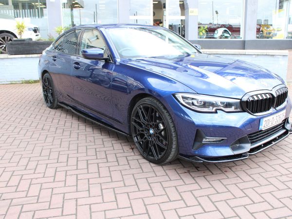 BMW 3-Series Saloon, Petrol Hybrid, 2020, Blue