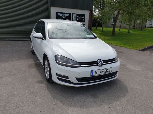 Volkswagen Golf Hatchback, Petrol, 2014, White