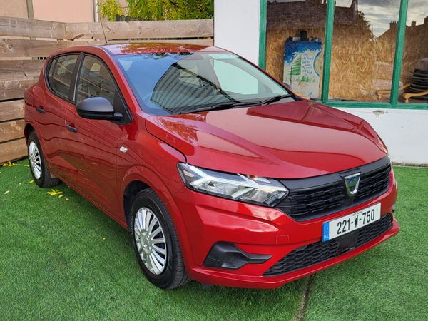 Dacia Sandero Hatchback, Petrol Gas, 2022, Red
